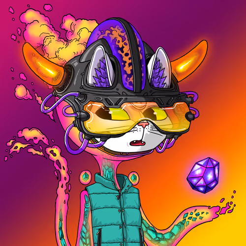 Alien Cat #958