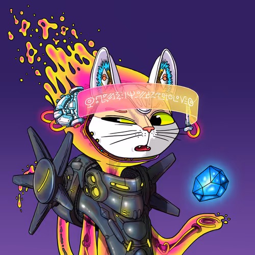 Alien Cat #6466