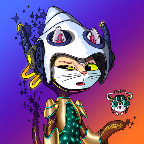 Alien Cat #8469