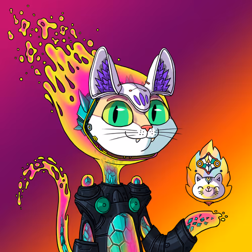 Alien Cat #5023