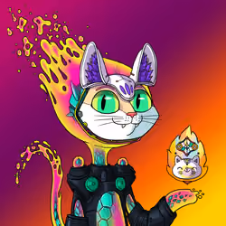 Alien Cat #5023