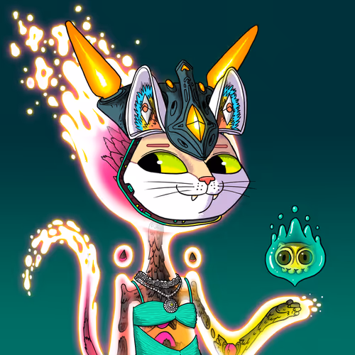 Alien Cat #2909