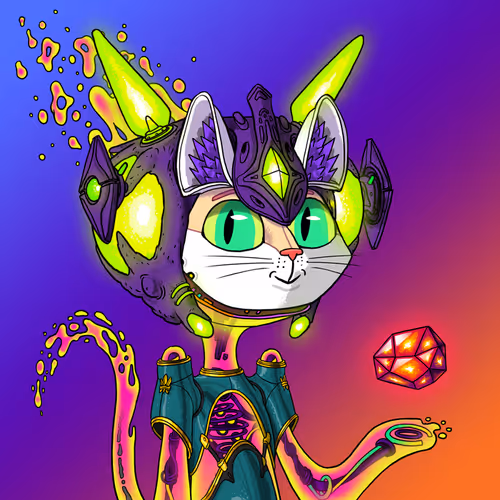 Alien Cat #1358