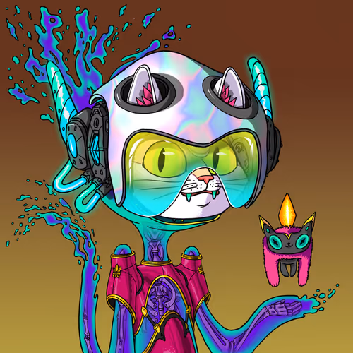 Alien Cat #8191