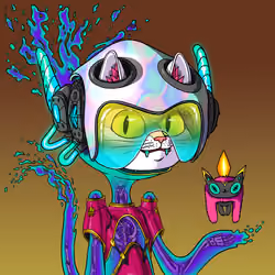 Alien Cat #8191