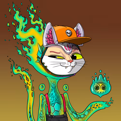 Alien Cat #7784