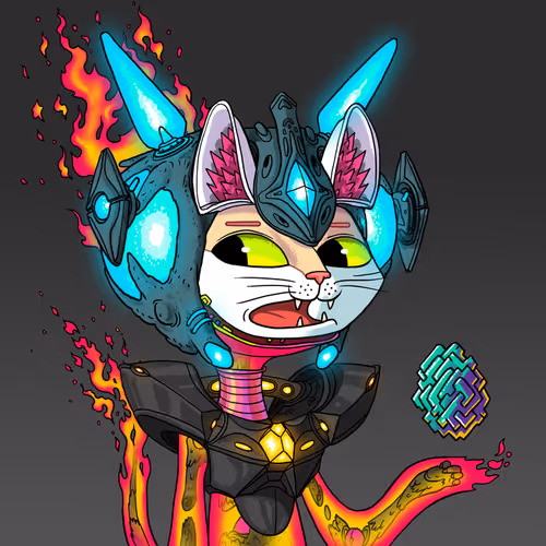 Alien Cat #6560