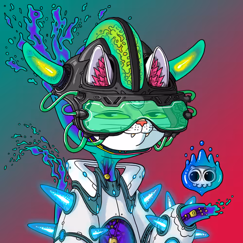 Alien Cat #8901