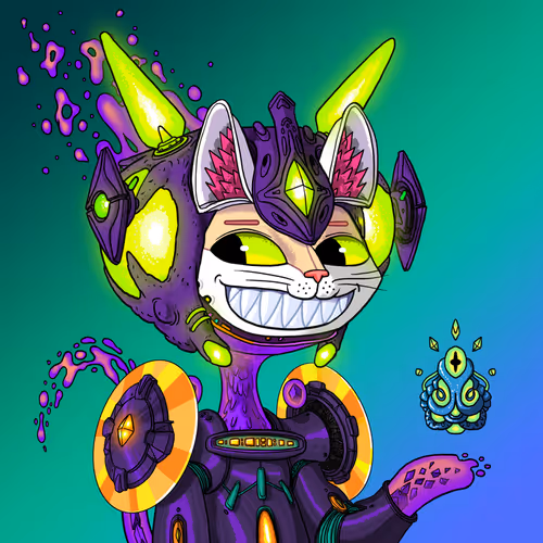Alien Cat #9771