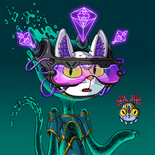 Alien Cat #2105