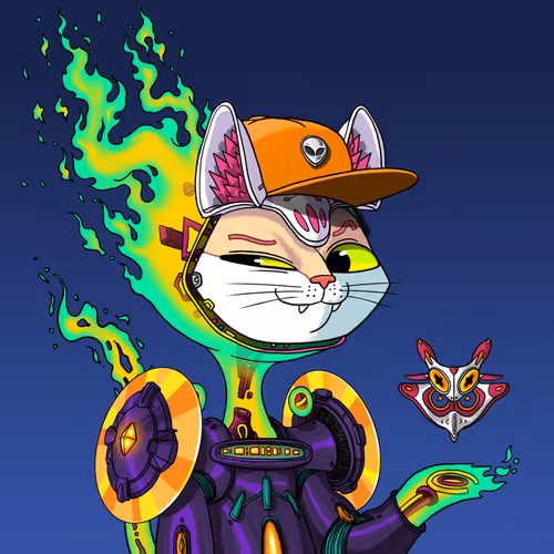 Alien Cat #8725