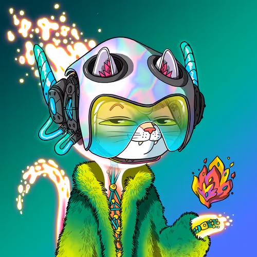 Alien Cat #1317