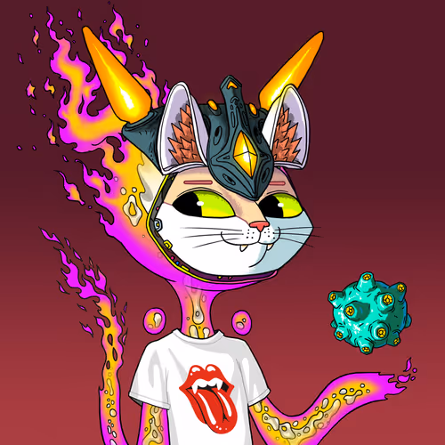 Alien Cat #5447