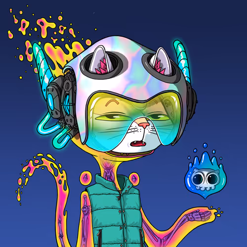 Alien Cat #7195