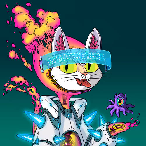 Alien Cat #10234