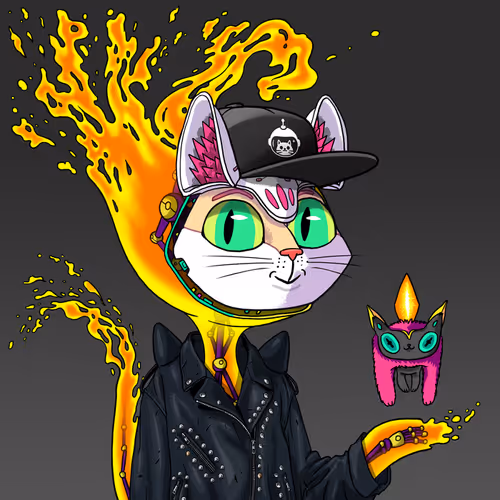 Alien Cat #10198