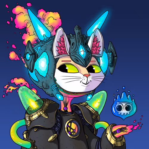Alien Cat #7446