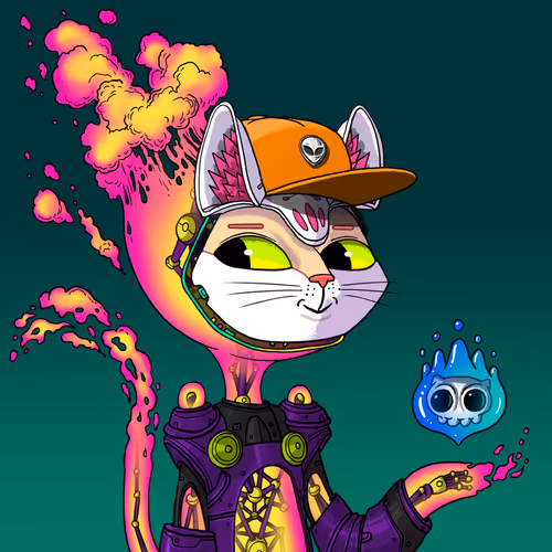 Alien Cat #2156