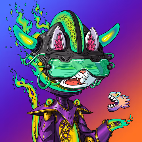 Alien Cat #4449