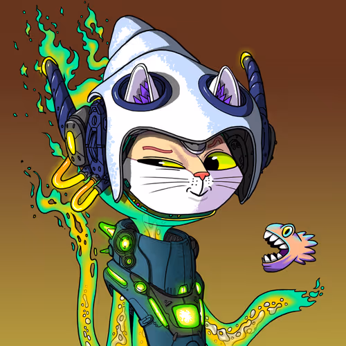 Alien Cat #5946