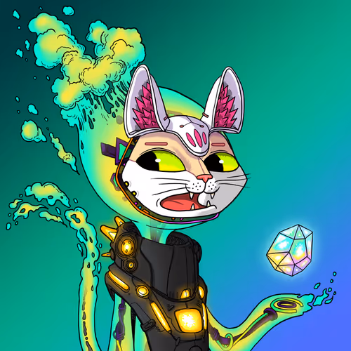Alien Cat #3409