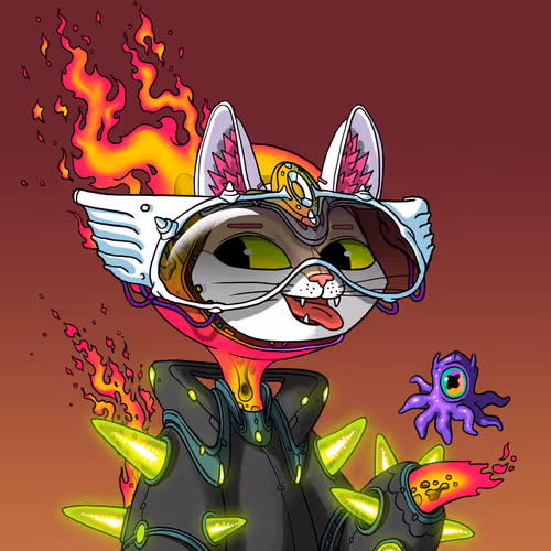 Alien Cat #3202