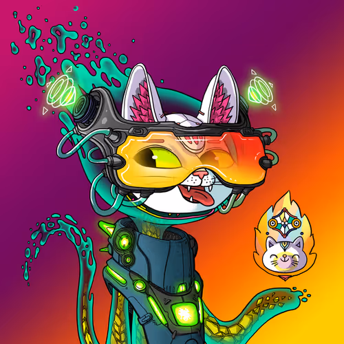 Alien Cat #2175