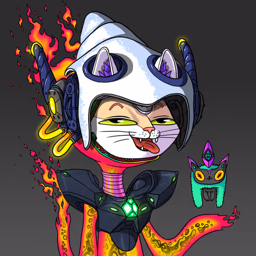 Alien Cat #8970