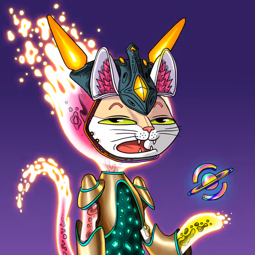 Alien Cat #7396