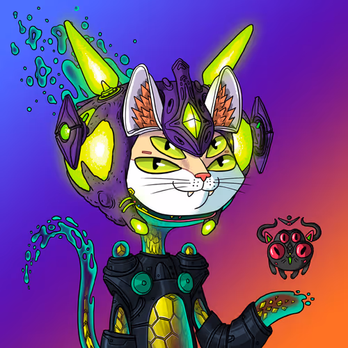 Alien Cat #7432