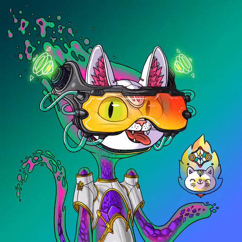 Alien Cat #7056