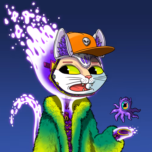 Alien Cat #7932
