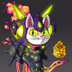 Alien Cat #10021