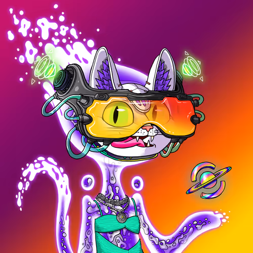Alien Cat #8879