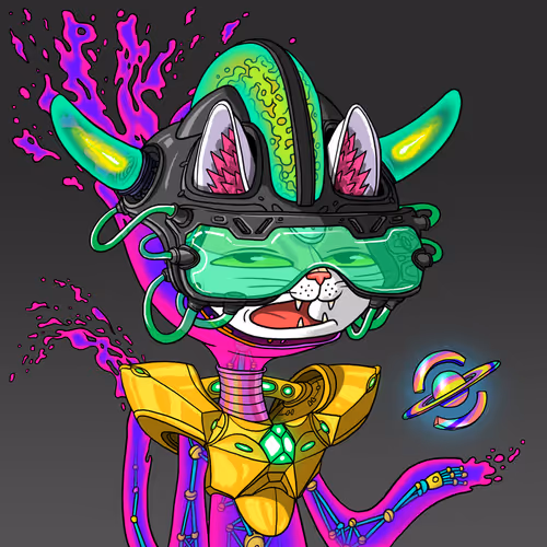 Alien Cat #9418