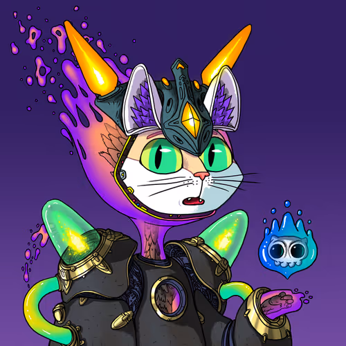 Alien Cat #1106