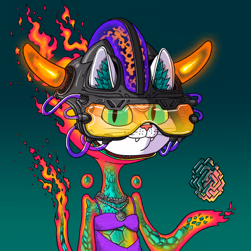 Alien Cat #8666