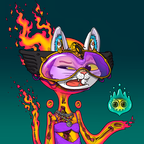 Alien Cat #1006