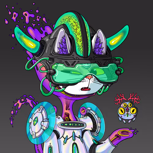 Alien Cat #9810