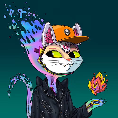 Alien Cat #7199