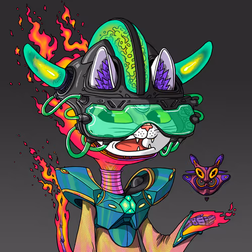 Alien Cat #522
