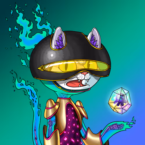 Alien Cat #6377