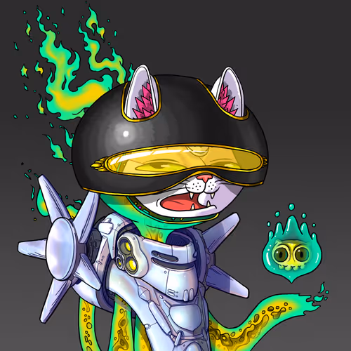 Alien Cat #9218