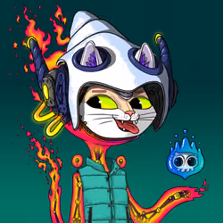 Alien Cat #1648