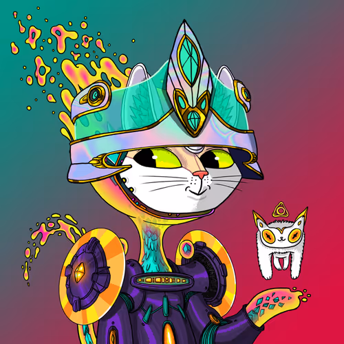 Alien Cat #1414