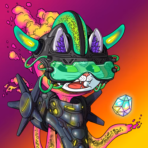 Alien Cat #7017