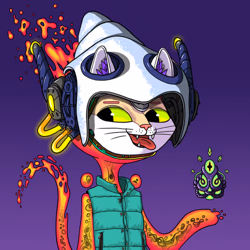 Alien Cat #6374