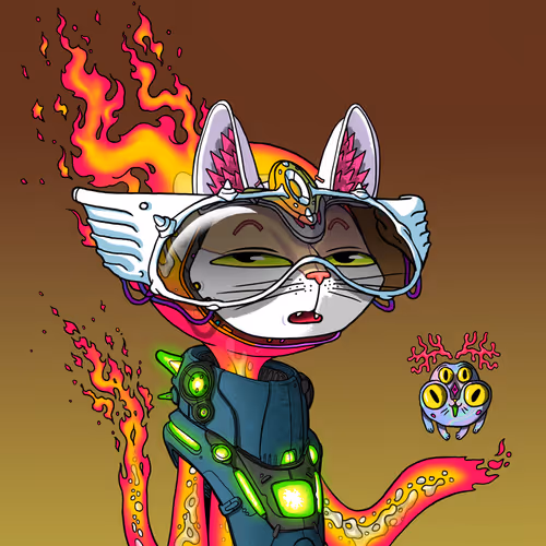 Alien Cat #1588