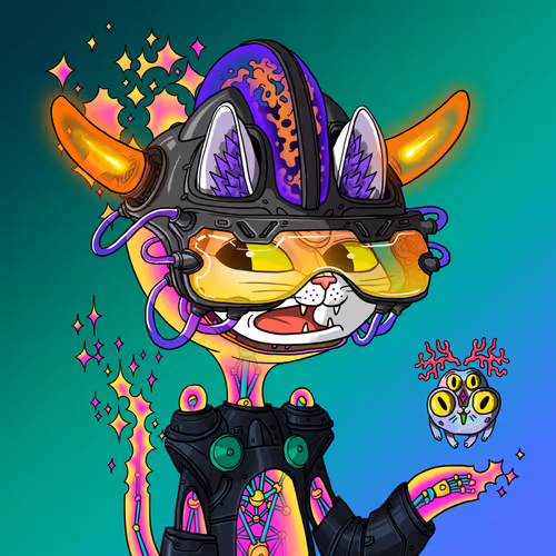 Alien Cat #5074