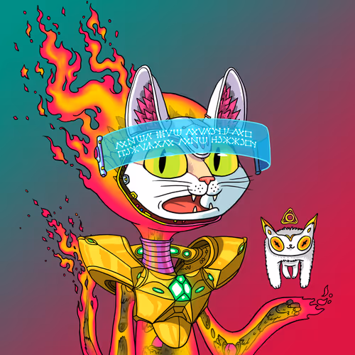 Alien Cat #3424